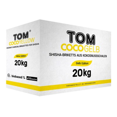 Καρβουνάκια TOM COCO Yellow 20kg